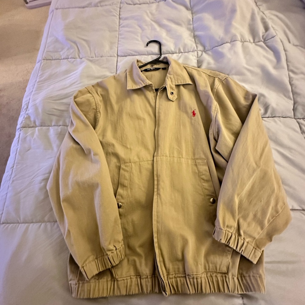Ralph Lauren Tan Jacket with Blue Label